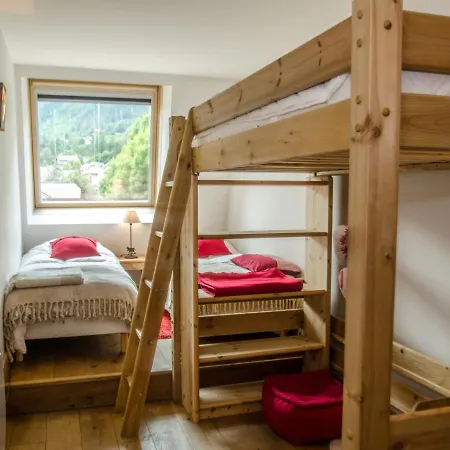 Superbe 3 Etoiles A Chamonix, 2 Chambres, Balcon, Cheminee Deco, Parking Et Wi-fi - Fr-1-343-197 Apartment Chamonix