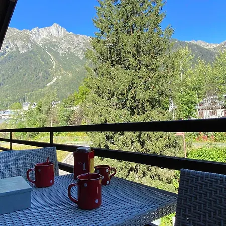 Superbe 3 Etoiles A Chamonix, 2 Chambres, Balcon, Cheminee Deco, Parking Et Wi-fi - Fr-1-343-197 Apartment *